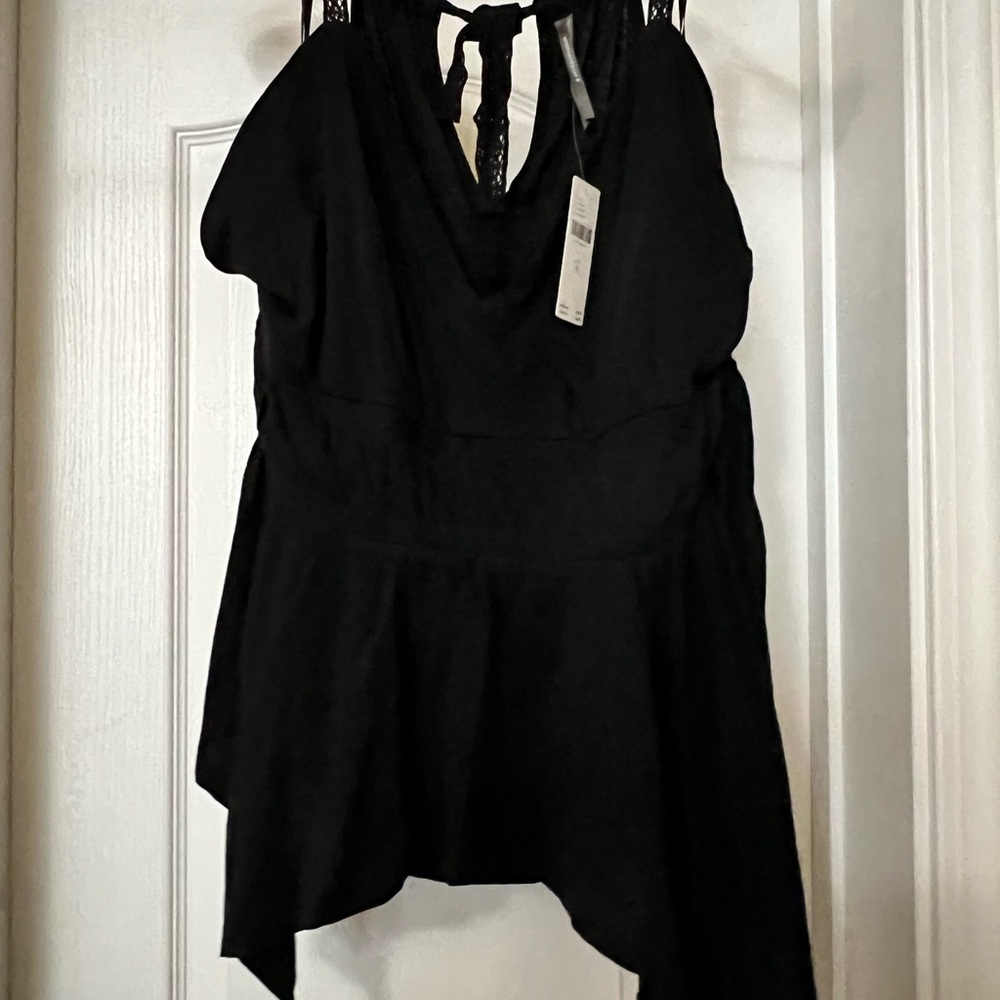 Anthropologie Black Camisole Top